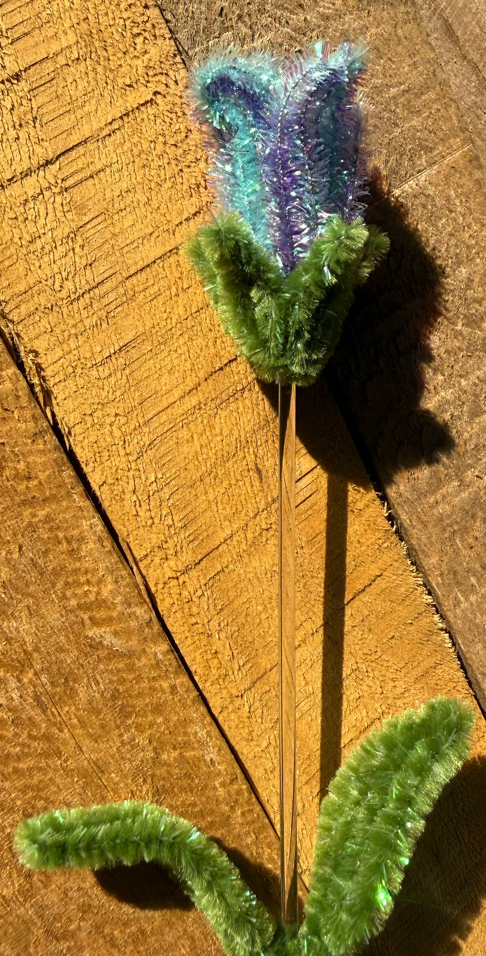 Thumbnail: Handmade fantasy glitter rosebud inspired by the magical world of Myrrakai and the Enchanted Hidden forest