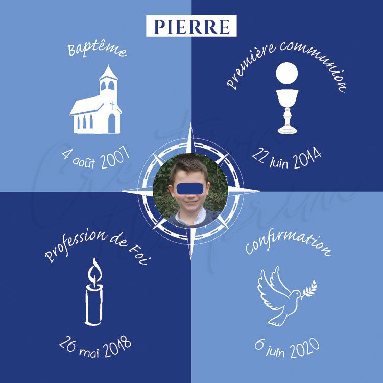 Miniature : Toile Confirmation - chemin de Foi - 4/4