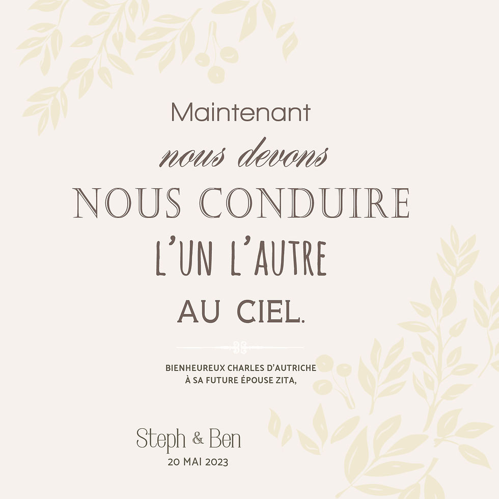 Miniature : Toile prière des époux