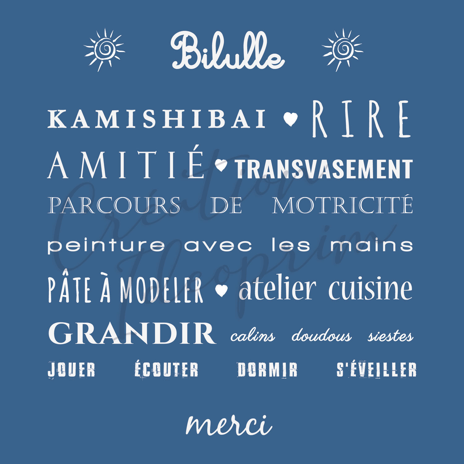 Cadeau de fin d'année pour une crèche