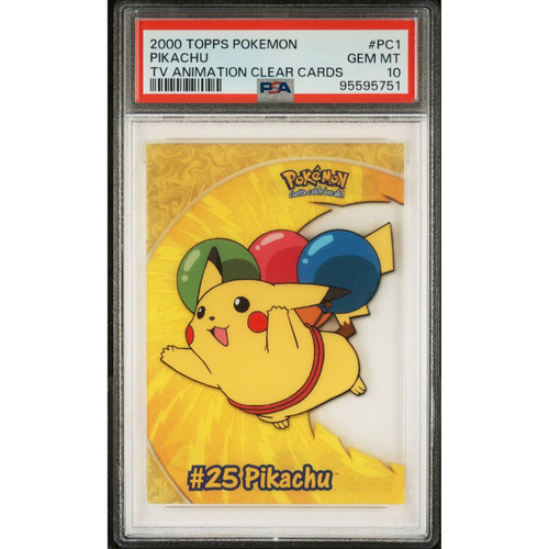 topps pokemon cards pikachu PC1 1999 Topps Pokemon Series 1