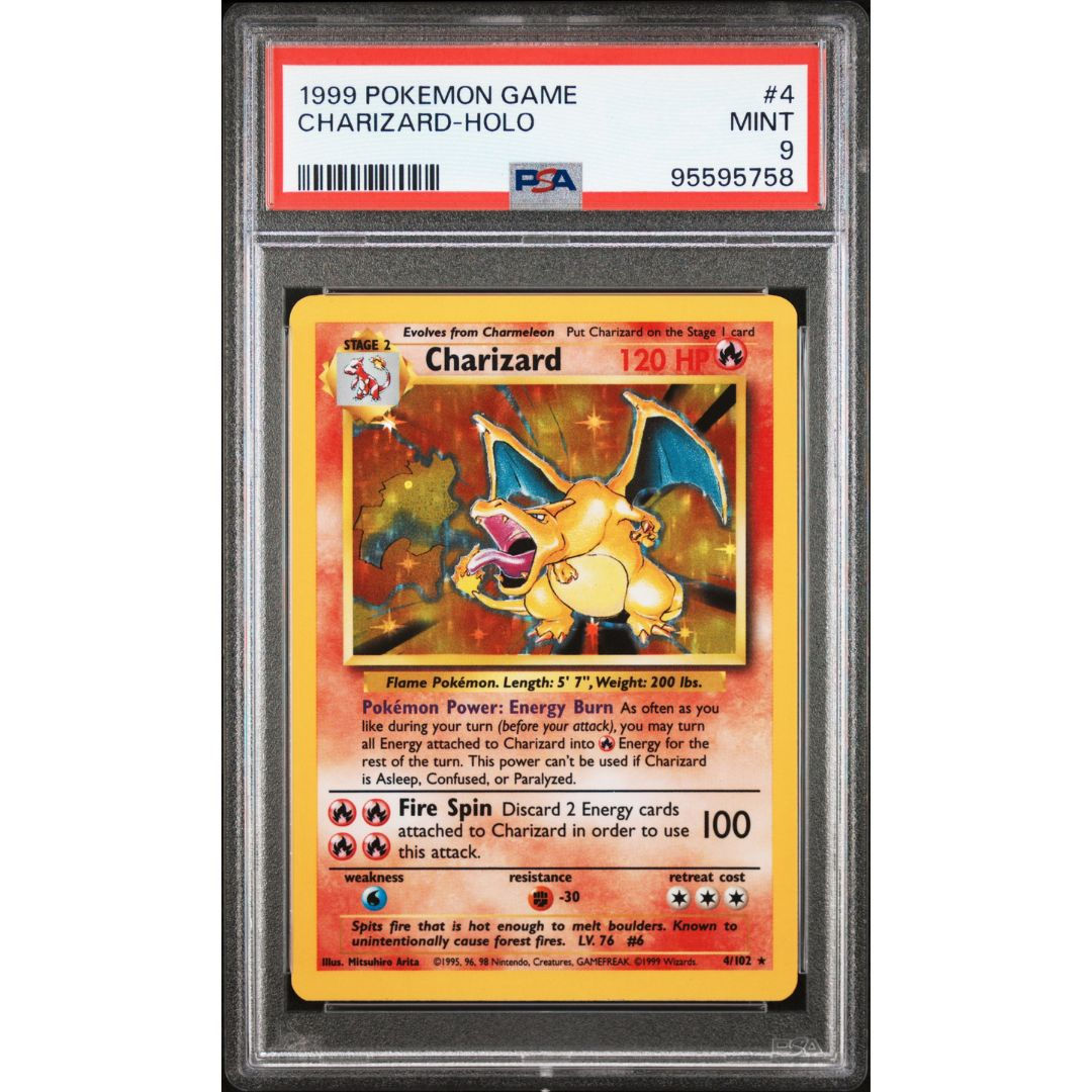 Charizard Base set Unlimited #4