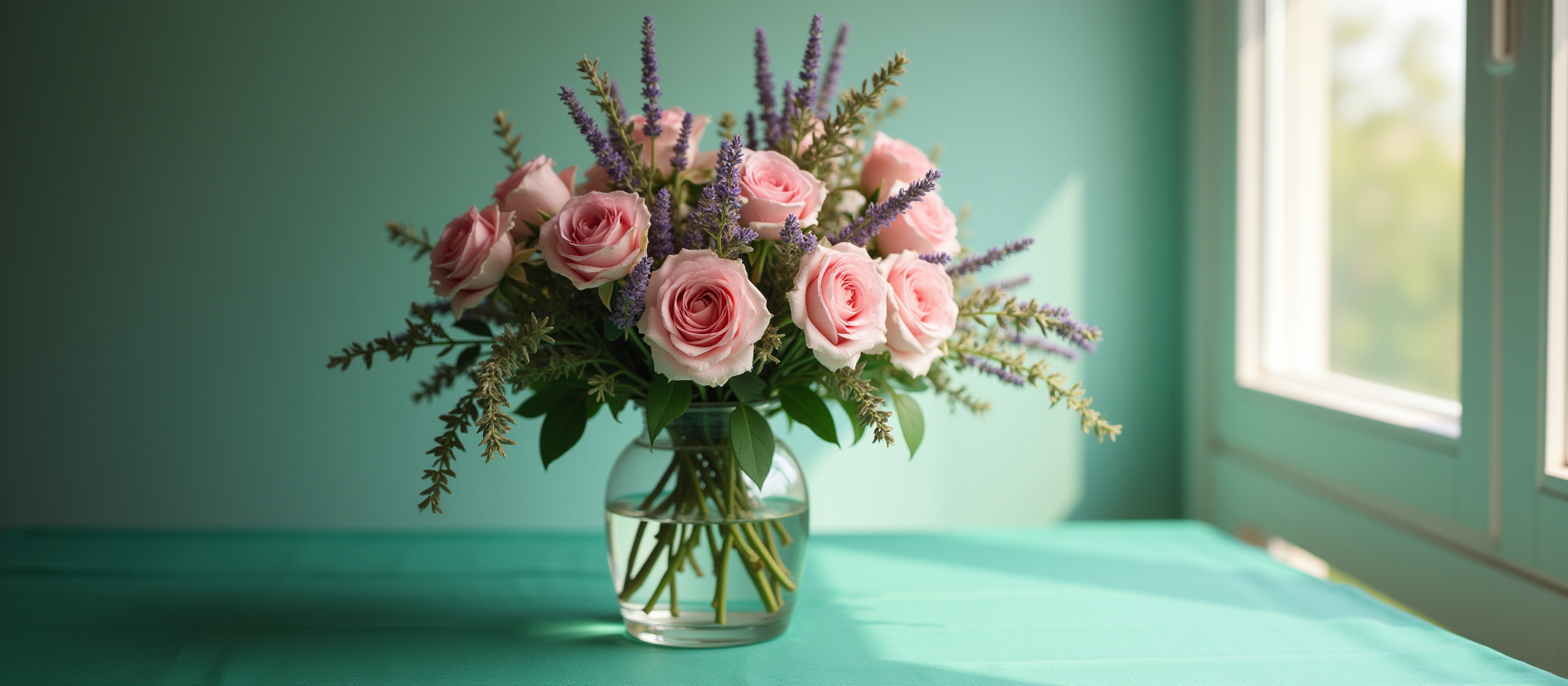 Fresh Flowers in VAse
