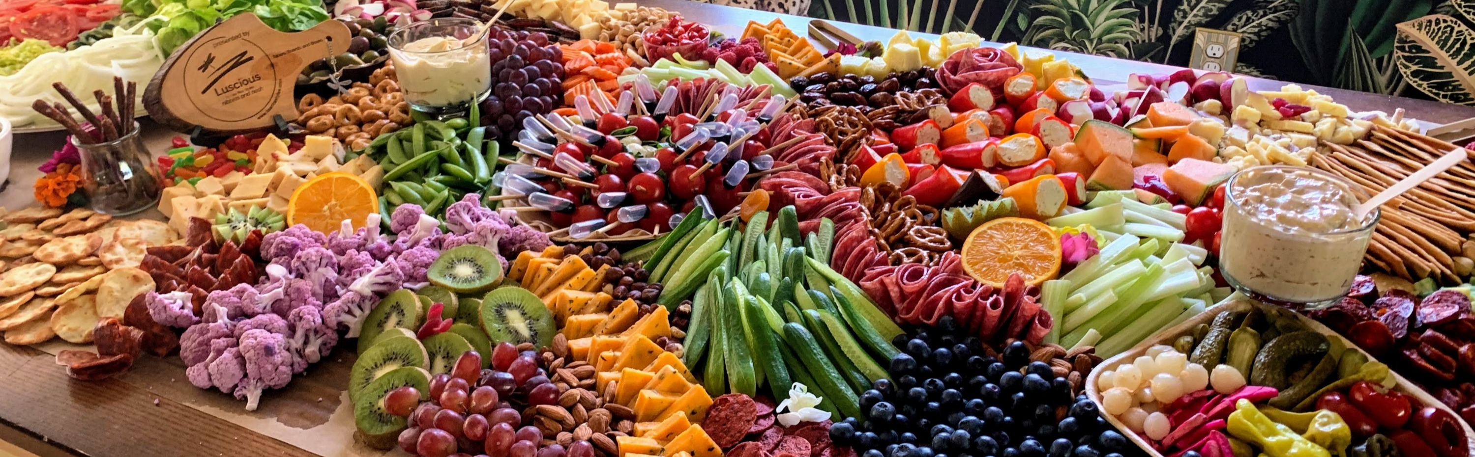 Arranged Food and Objects