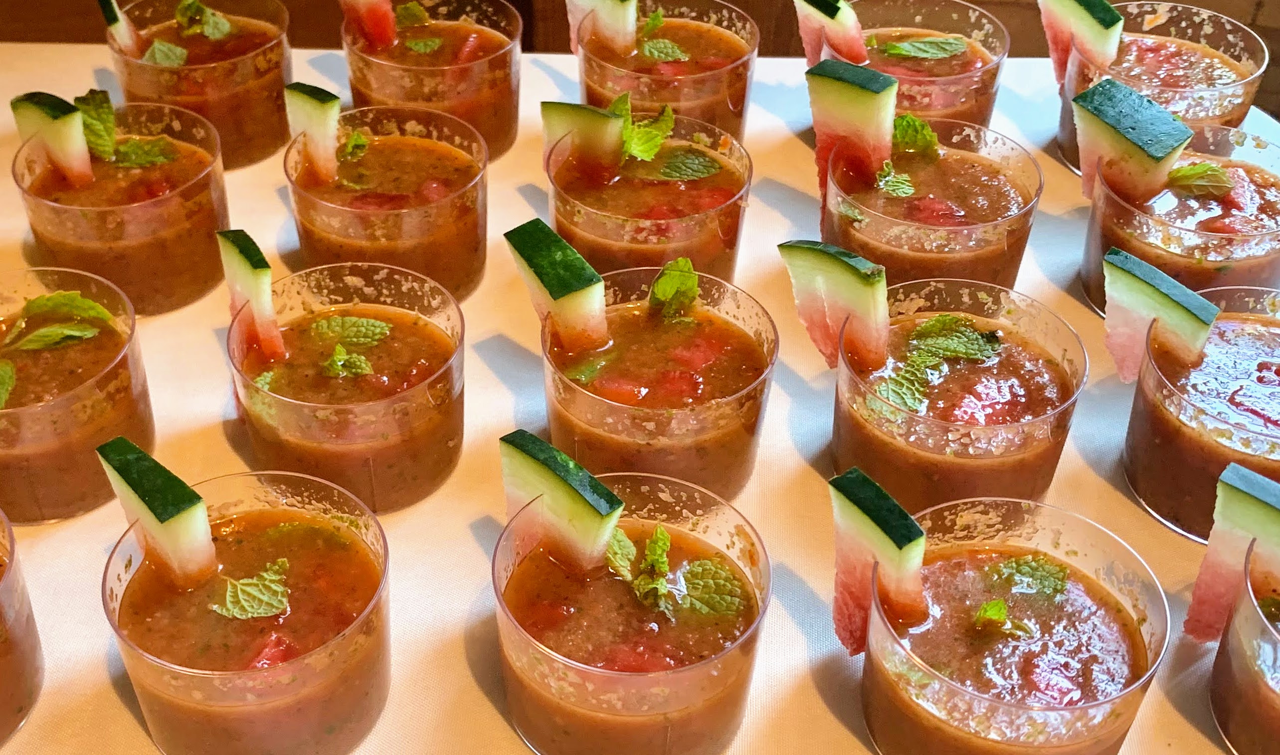 Arranged Food and Objects