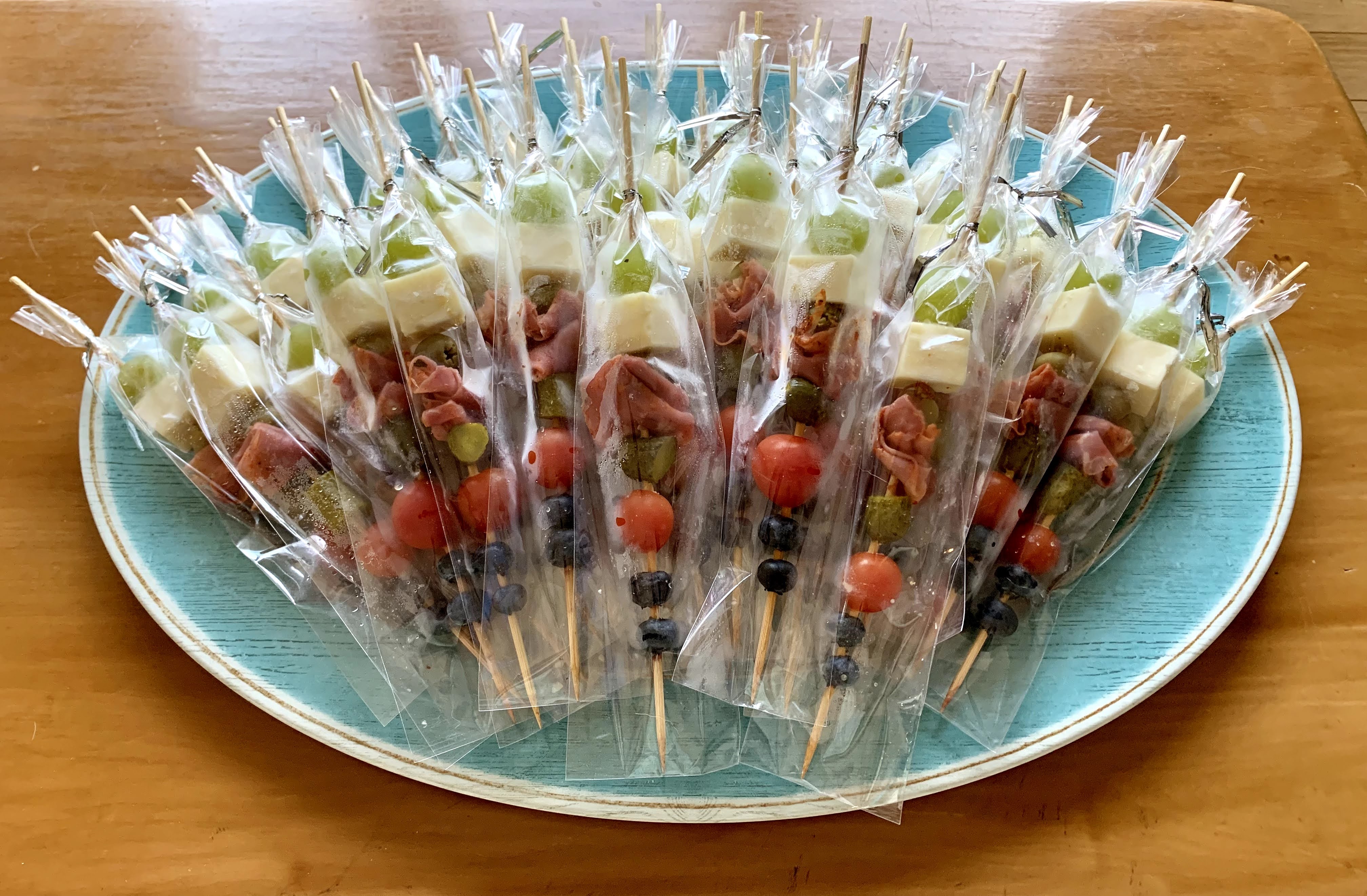 Arranged Food and Objects