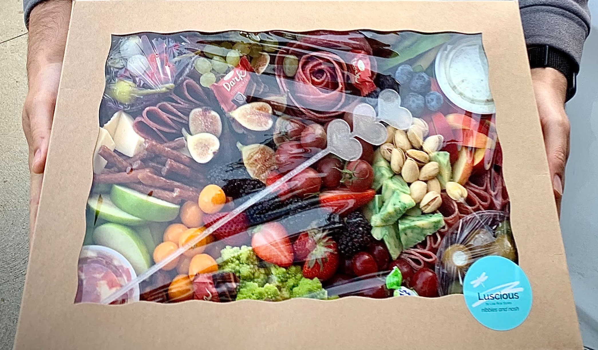 Arranged Food and Objects