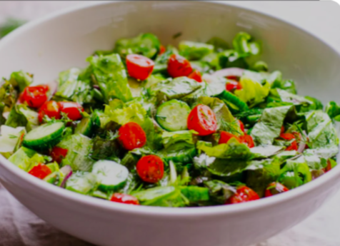 Arranged Food and Objects