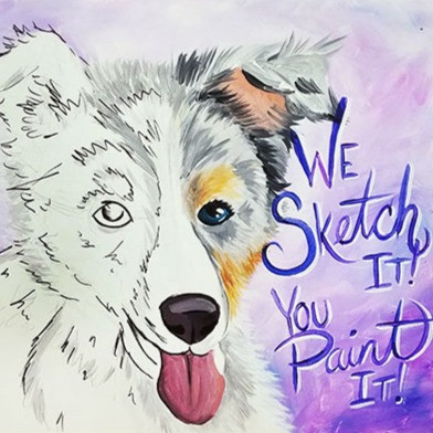 DIY Paint Your Pet Art Kit | Loaded Brushes
