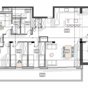 דירה ירושלמית בתהליך תכנון