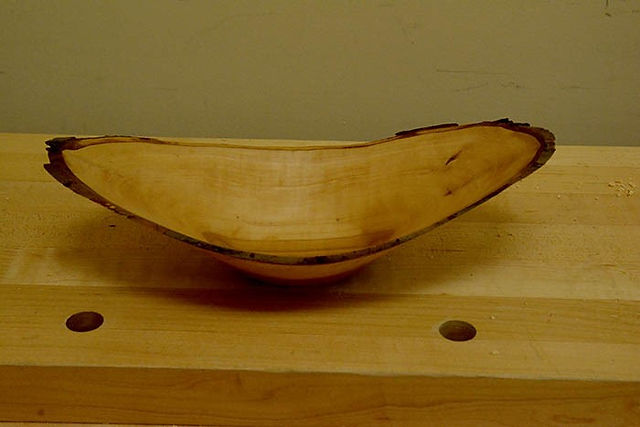 Thin walled natural edge
