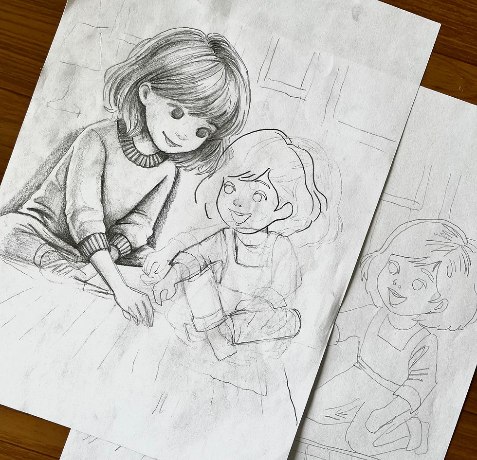 My character illustrations from 2025.