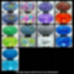 Thumbnail: 7 Globe Turkish Mosaic Chandelier Lamp, %100 Handmade Original (Helezon)