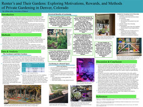 Renter's and Their Gardens