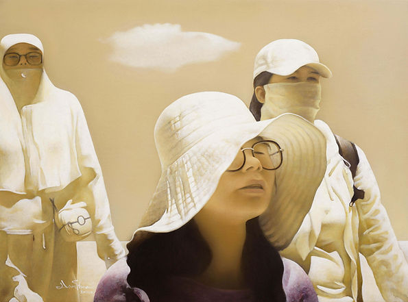 Can't See Your Face | Acrylic