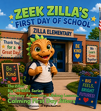 ZeekZilla'sFirstDayofSchoolBookCoverImage