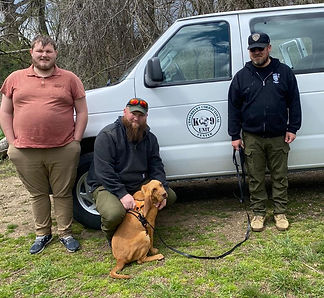 Crossroads Correction with donated Beaver Creek bloodhound
