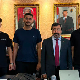 İzmir Şanlıurfa Federasyonu Öğrenci Temsilcilerinden Rektör Köse'ye Ziyaret
