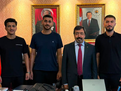 İzmir Şanlıurfa Federasyonu Öğrenci Temsilcilerinden Rektör Köse'ye Ziyaret