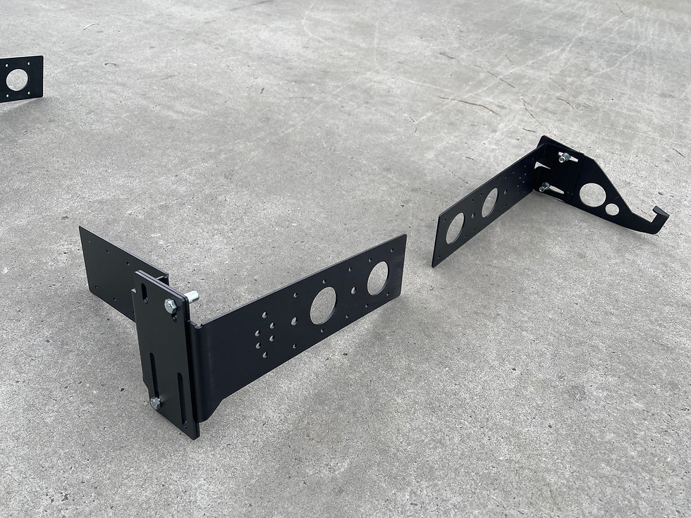 Thumbnail: Awning to Bundutop  tent Brackets MID or UP mount