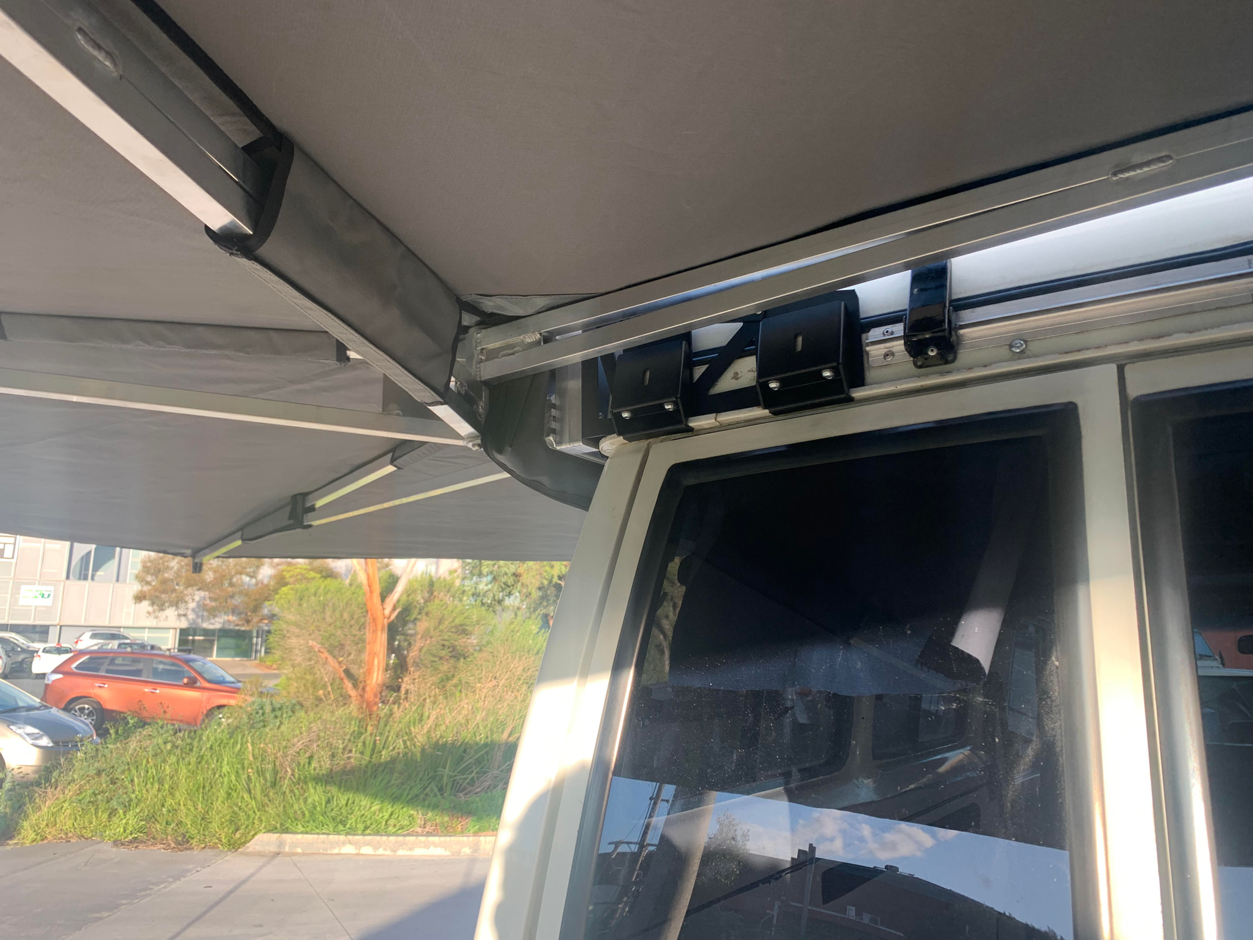 Toyota Troopy 'No Hook' Pop Top Awning Brackets