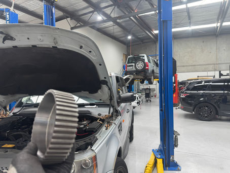 Testing of billet steel Camshaft Pulley part No. 1311317 RH is complete after  inspection today at Rova Range  in their new workshop in Mulgrave.