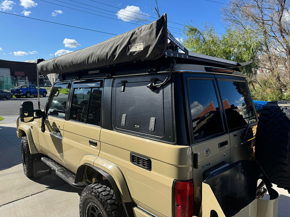 Thumbnail: Awning to Tough Touring Roof Top Tent Rack Brackets