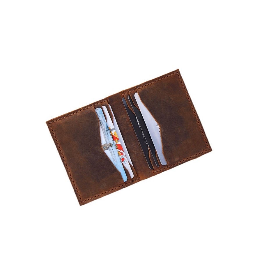 Basic Leather Wallet - Tan