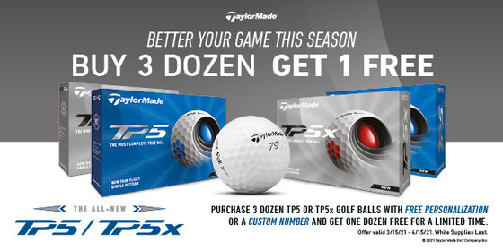 TaylorMade Golf Ball Sale!!