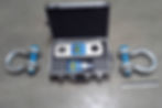 briefcase with various equipment