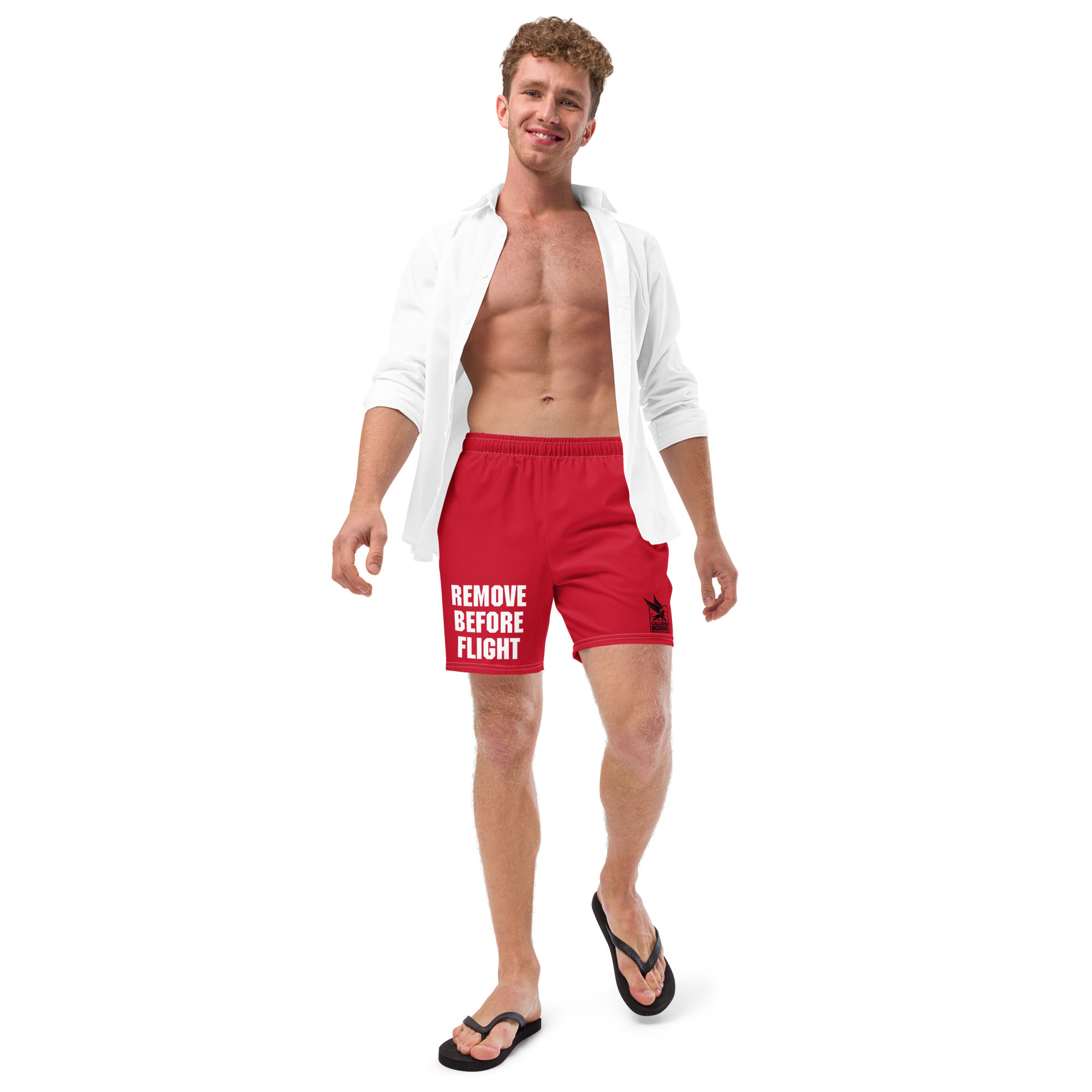 REMOVE BEFORE FLIGHT Swim Trunks