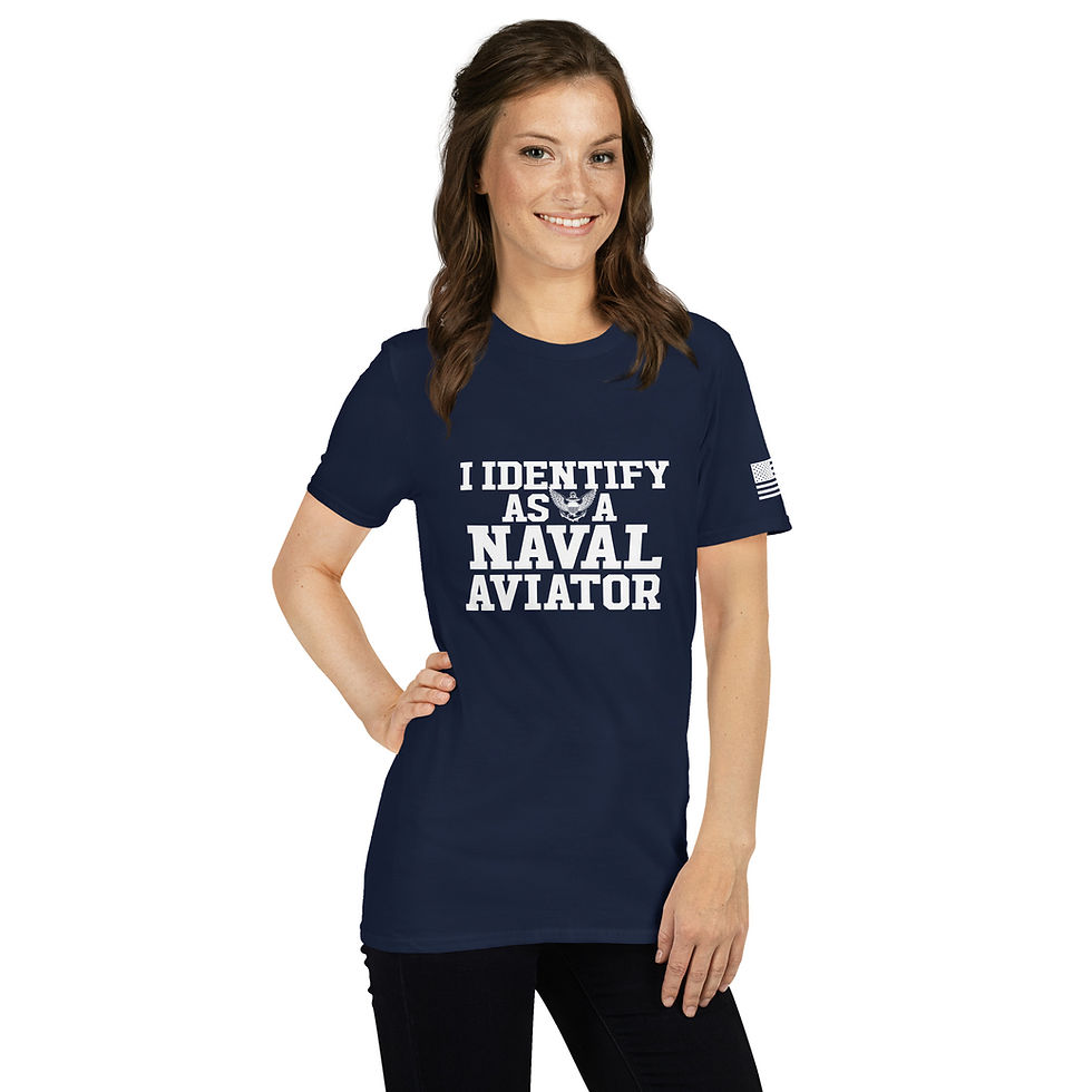 Thumbnail: Identify as a Naval Aviator Softstyle T-Shirt