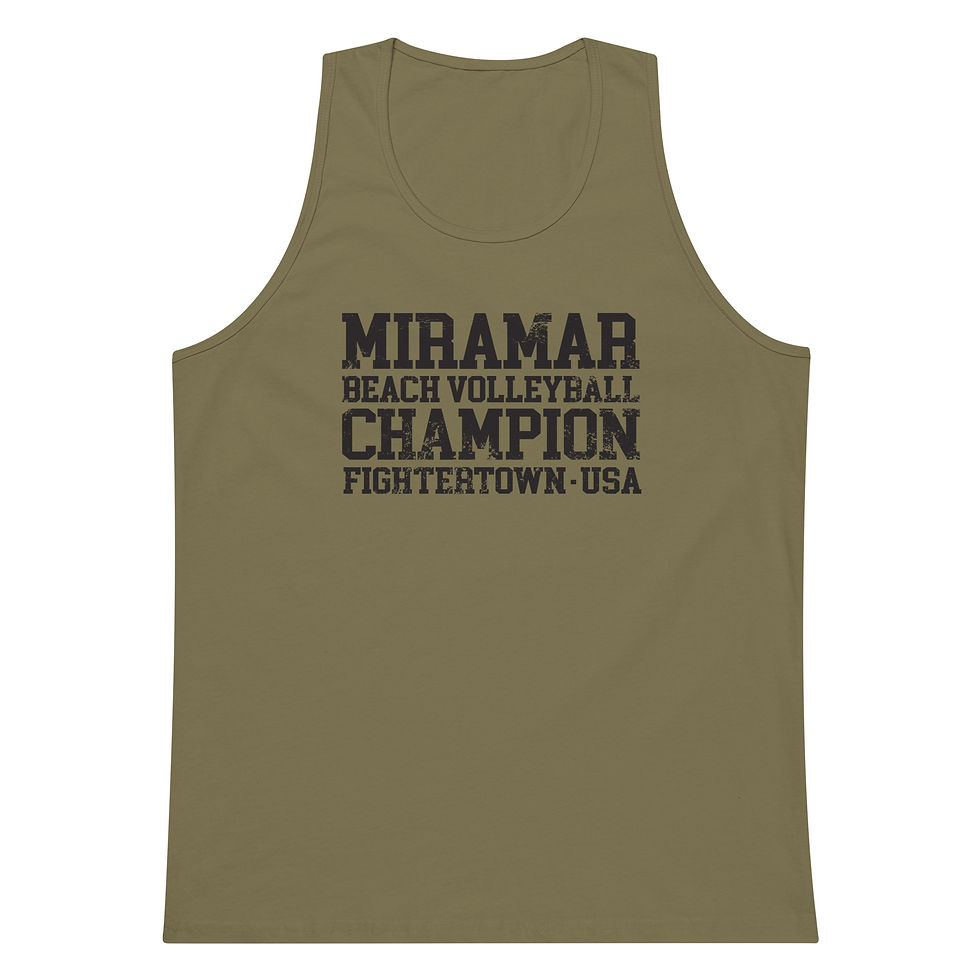 Miramar Volleyball Champions Men’s premium tank top
