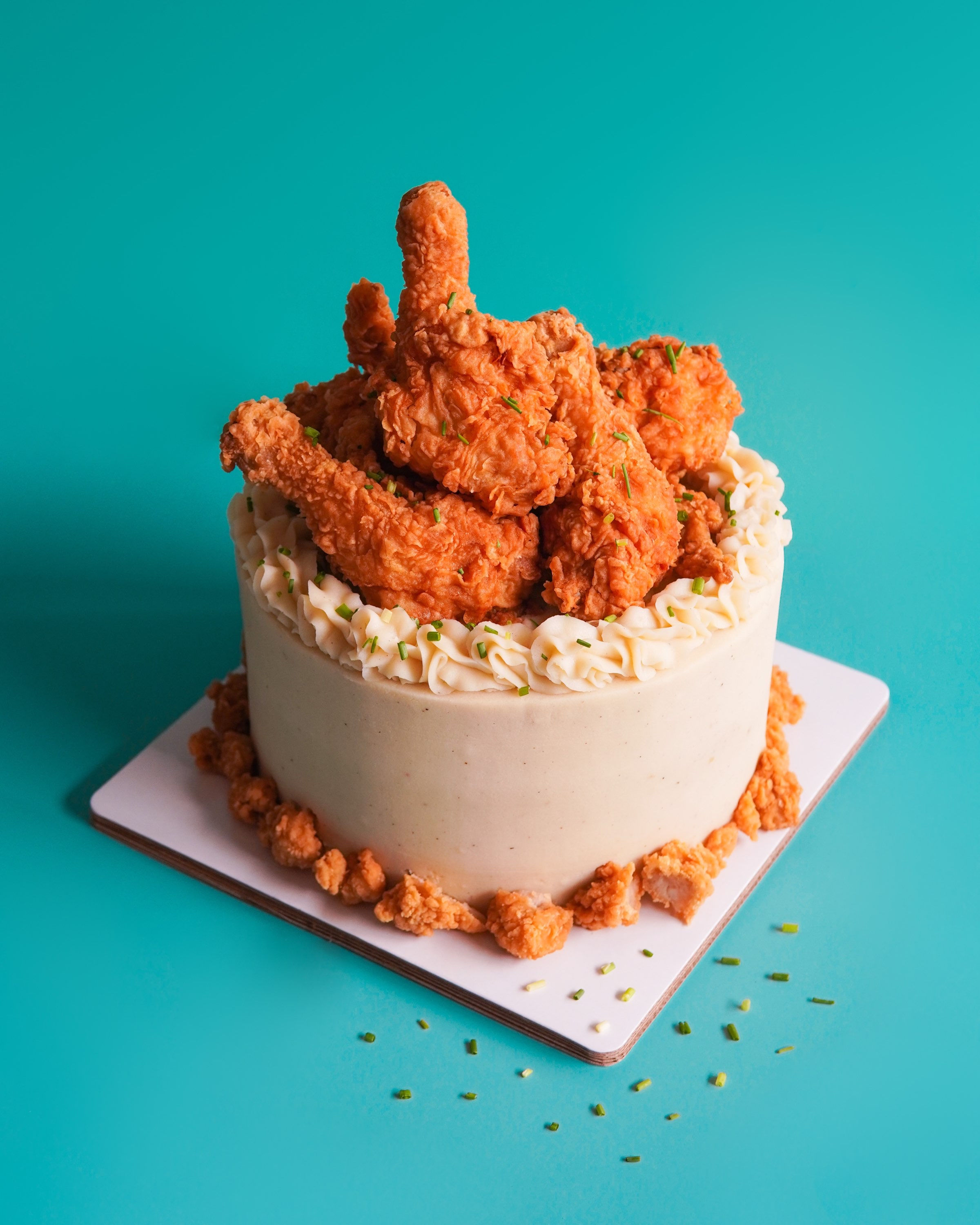 FRIED CHICKEN CAKE