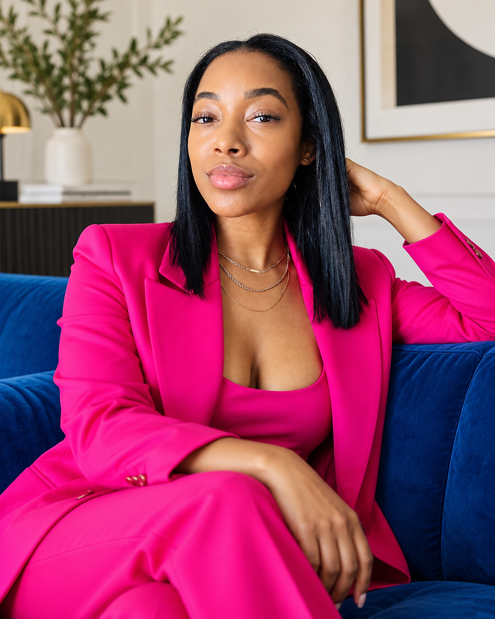 Confident in Fuchsia on Blue Velvet.png