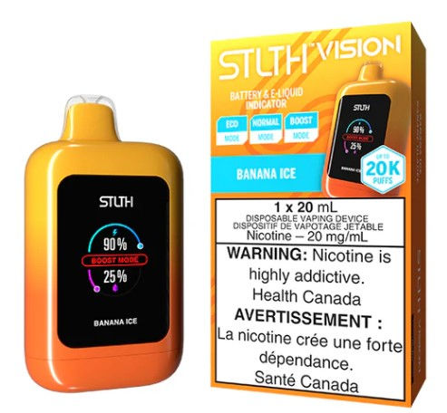 STLTH VISION DISPOSABLE - BANANA ICE