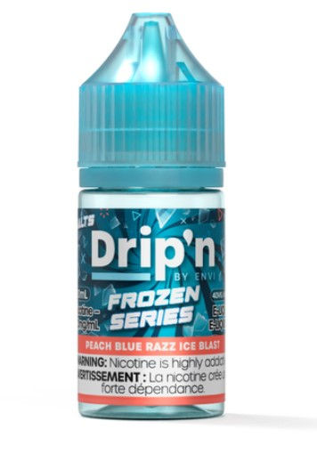 Drip'n by Envi Frozen E-Liquid Peach Blue Razz Ice Blast
