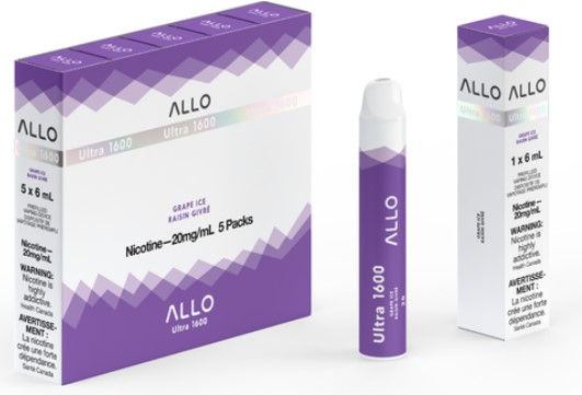 Allo Ultra 1600 Disposable - Grape Ice