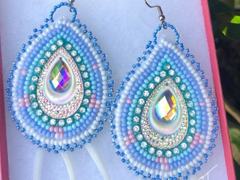 "Beaded Earrings"