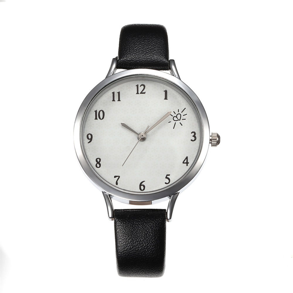 Heart Print Casual Watch