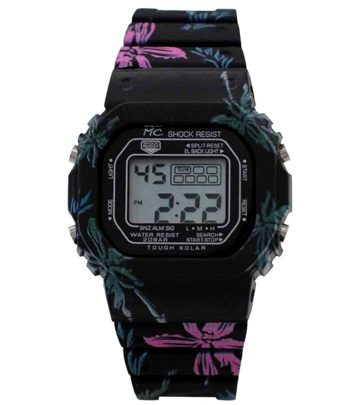 Thumbnail: Flower Print Digital Watch