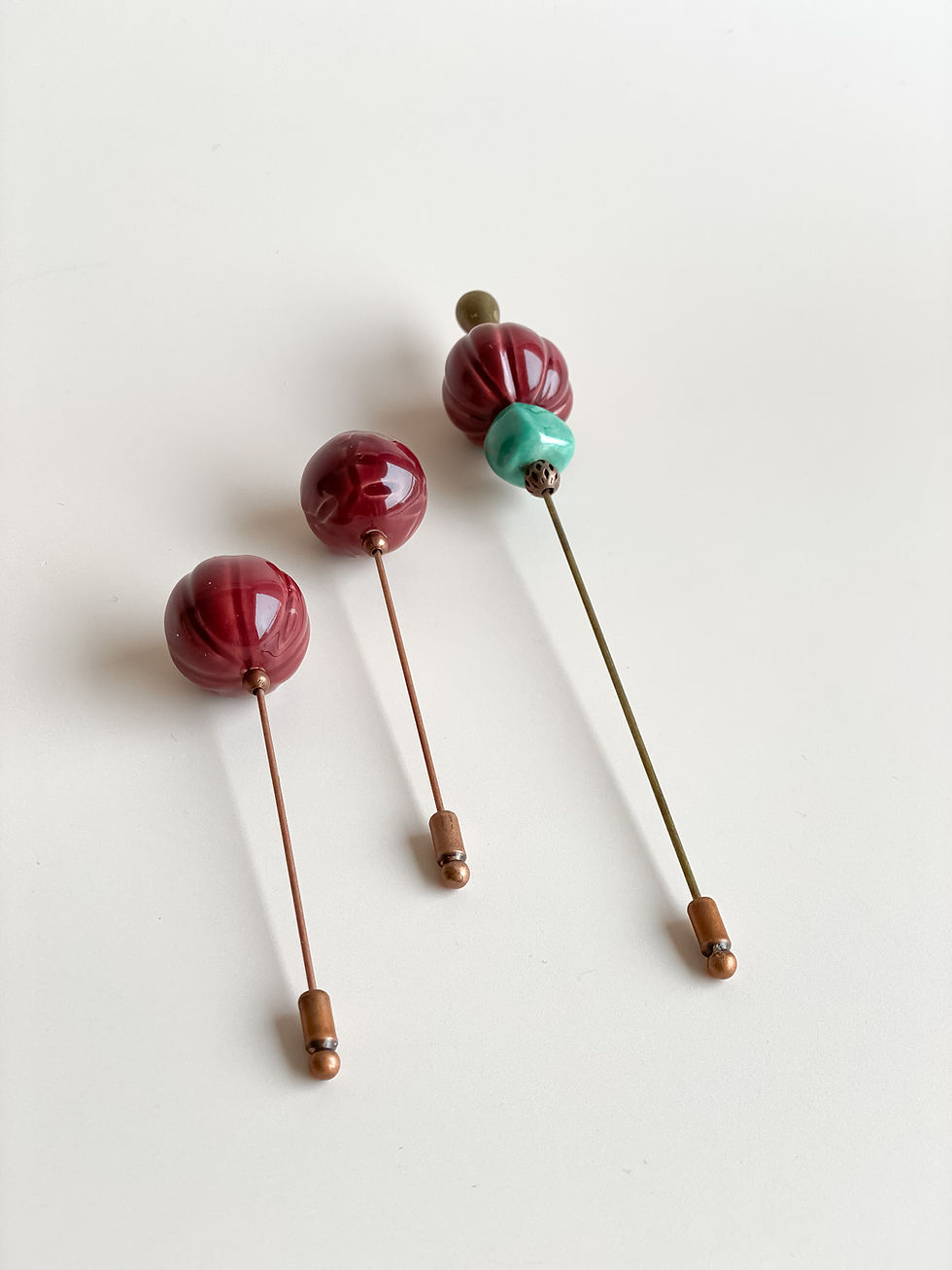 Thumbnail: Le Shades of Burgundy Brooch