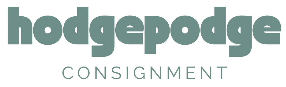 hodgepodge CONSIGNMENT logo for used furniture Orange Beach