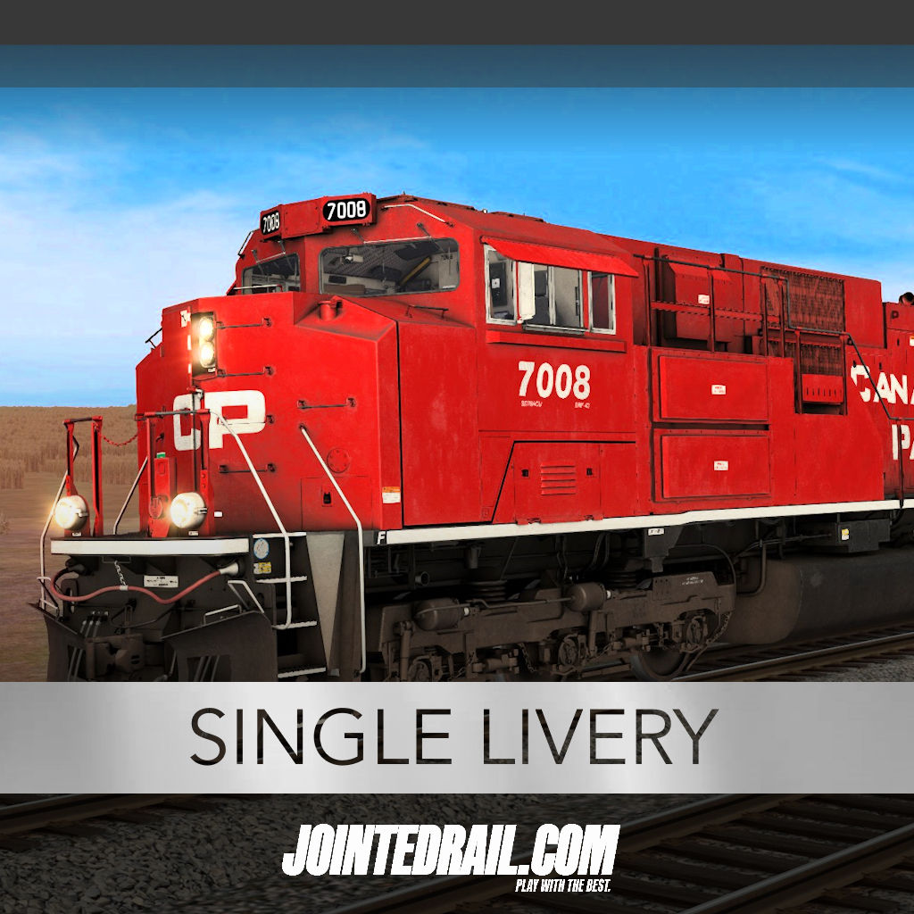 JointedRail - EMD SD70ACU - CP [diseño único]