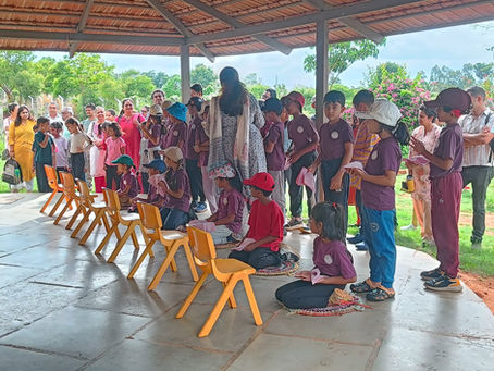 Grade 1 Rose ceremony - through the eyes of one of our teachers