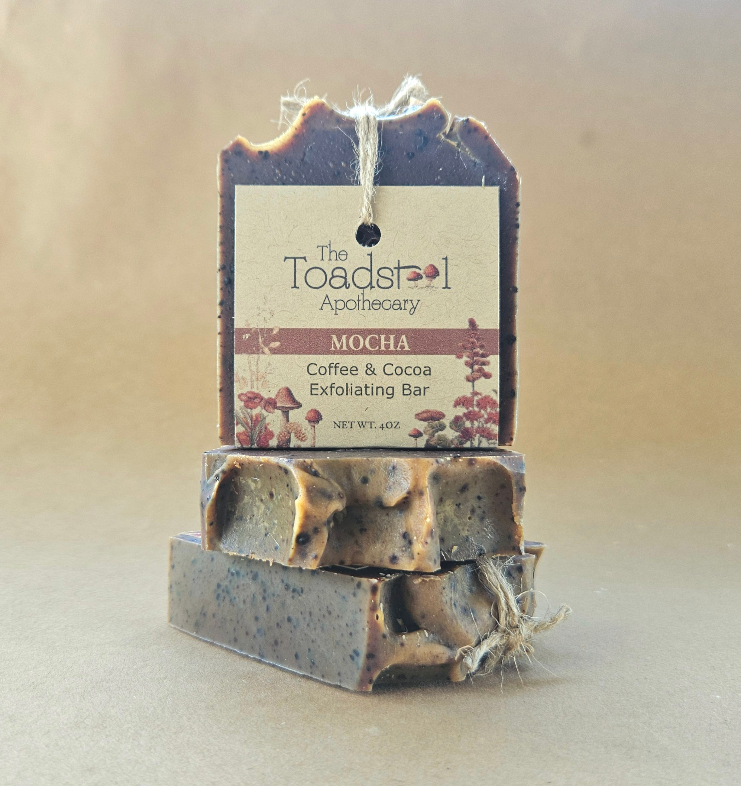 "Mocha" Exfoliating Goat's Milk Soap 4oz