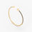 Thumbnail: CZ Paved Stone Bangle Bracelet