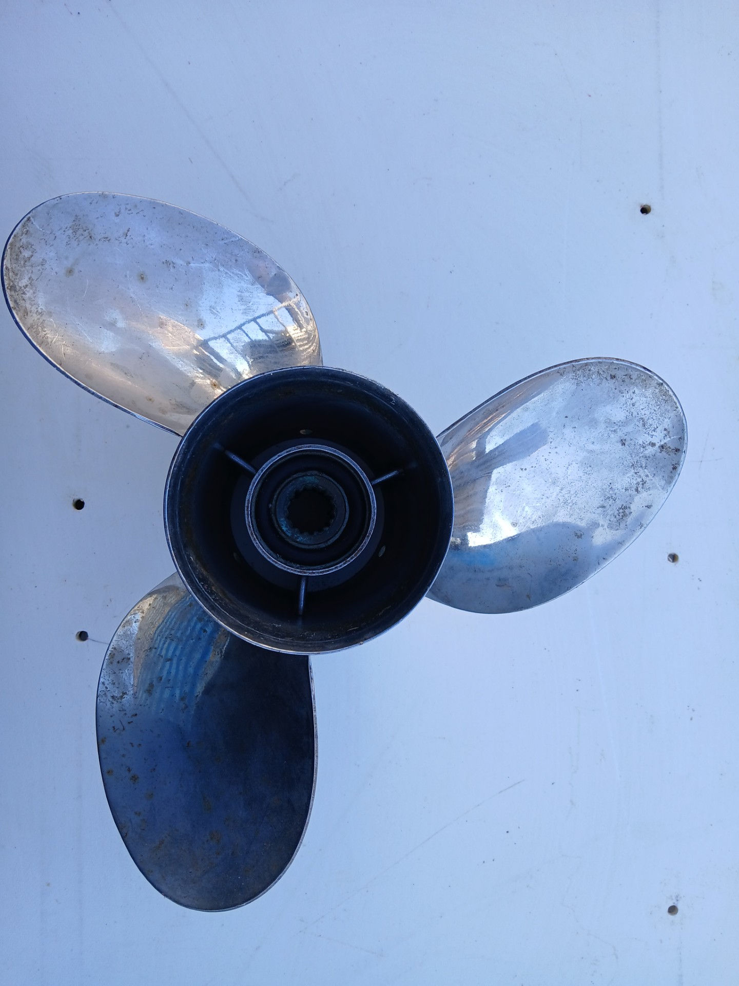 STILETTO ADVANTAGE II USED 30319 YAMAHA 14 1/4 X 19 RH 3 BLADE STAINLESS STEEL