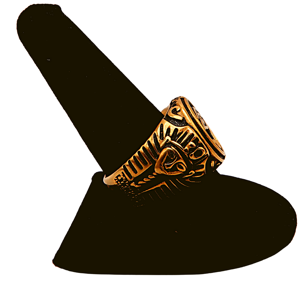 Thumbnail: Udjat (Uachet) All Seeing Eye Ring