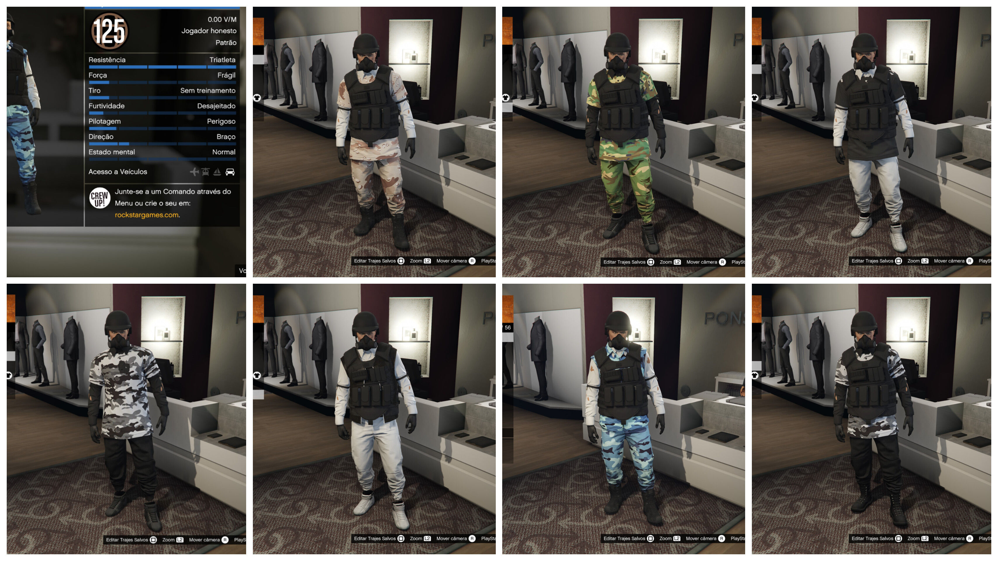  #1078 Conta upada masculina (  132 milhões PS5 )